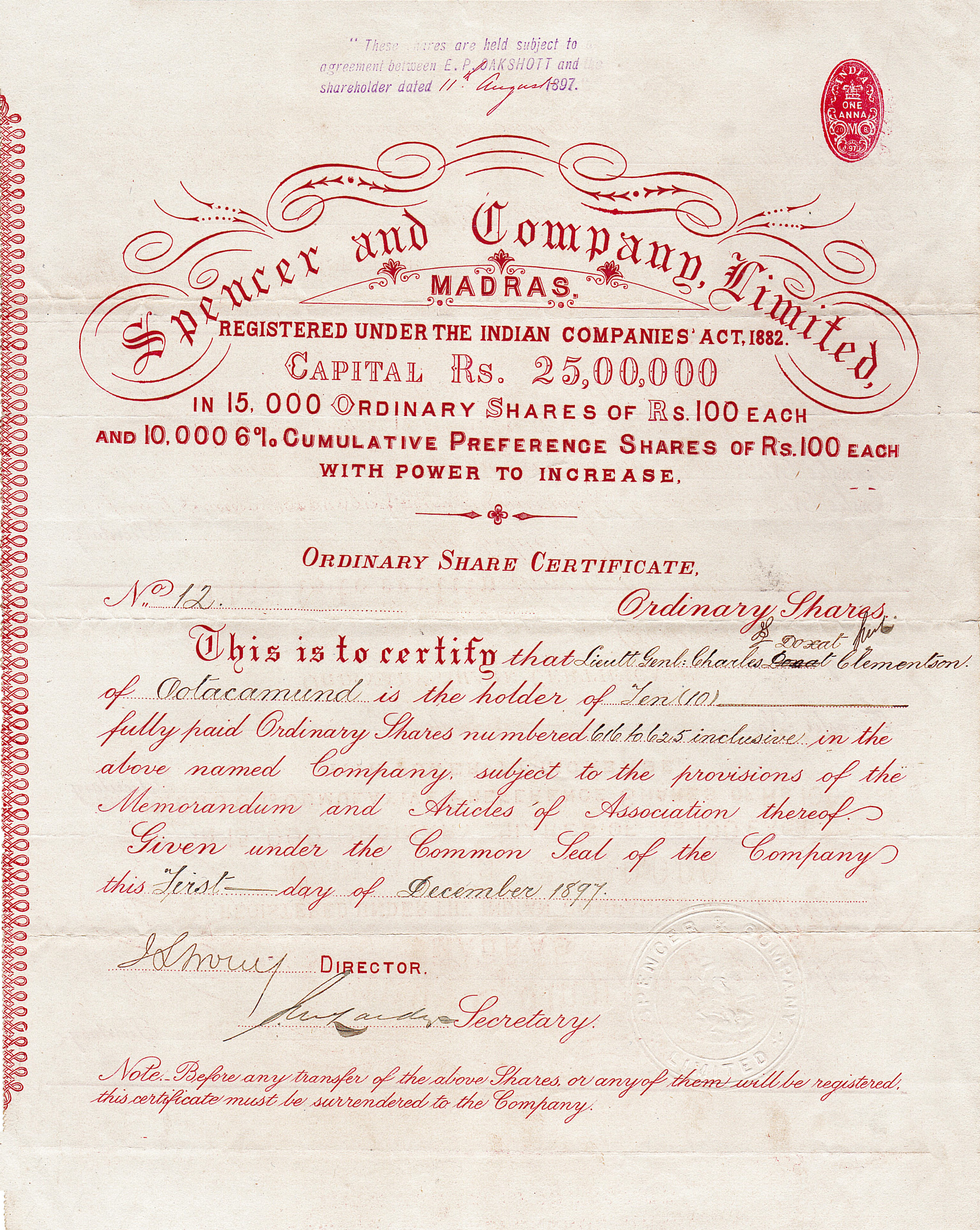 Spencer and Company Limited