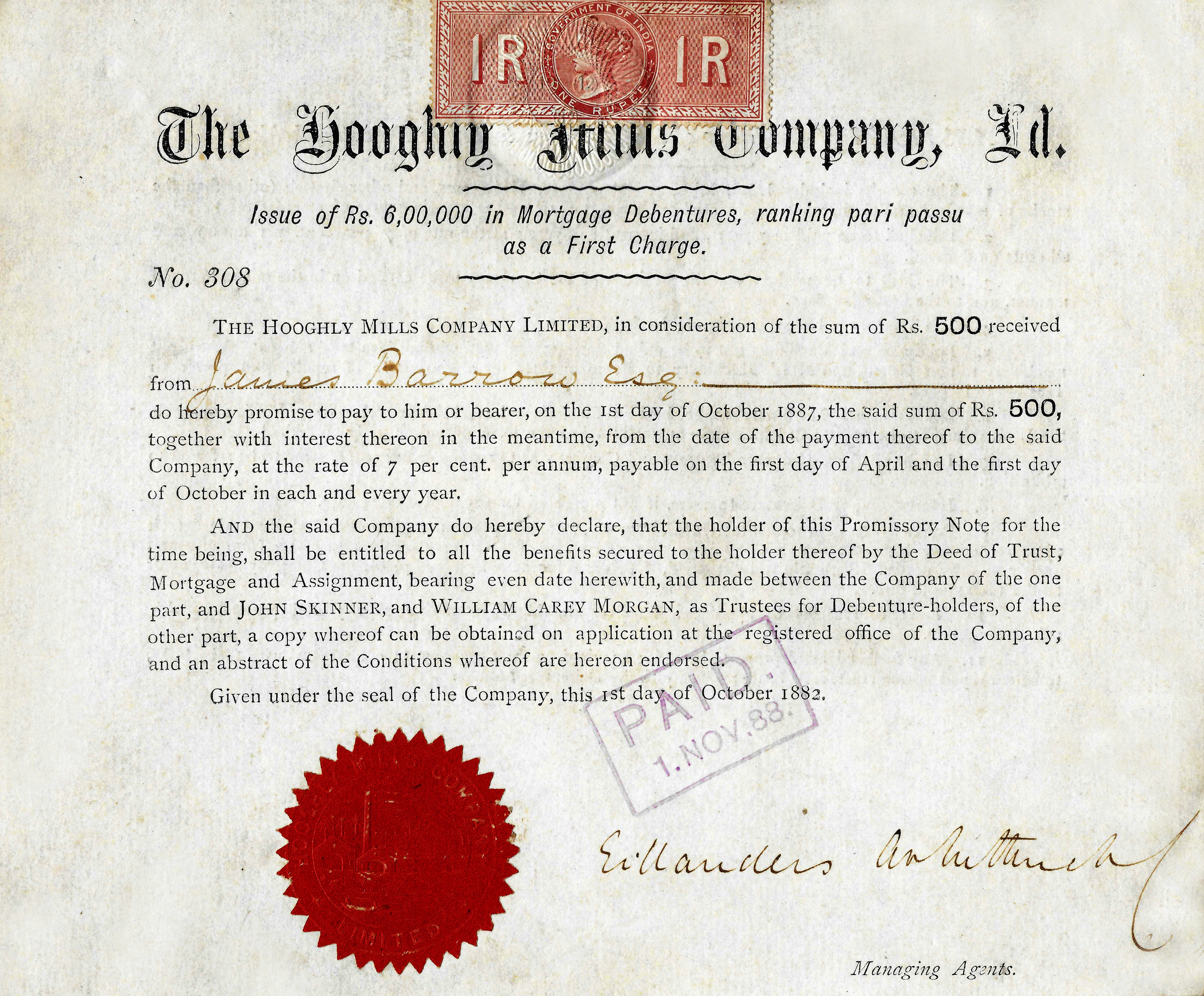 The Hooghly Mills Company Limited